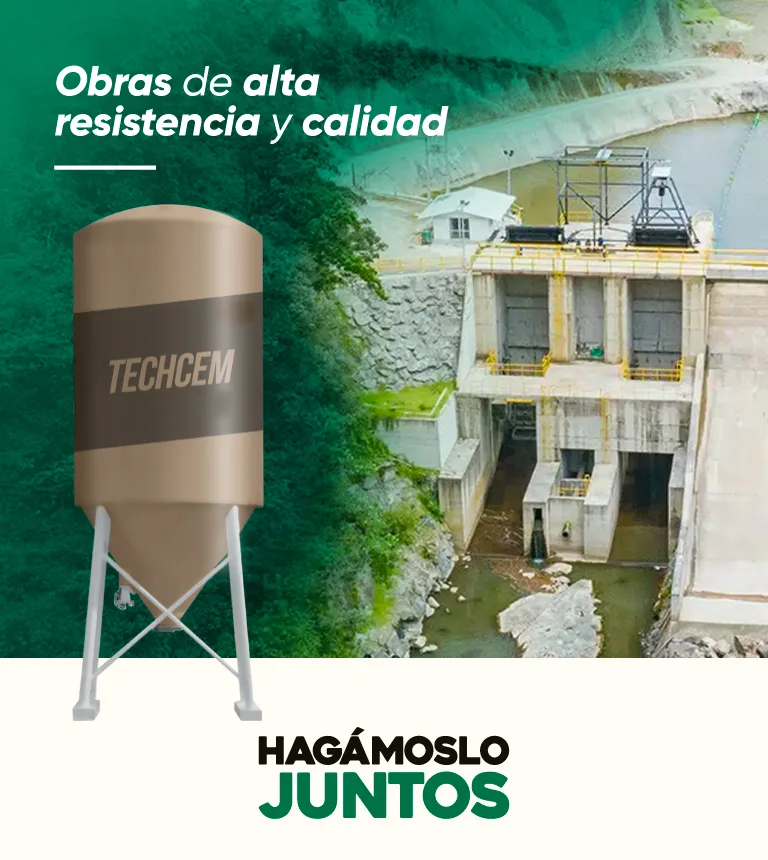 Banner Cemento Techem a Granel
